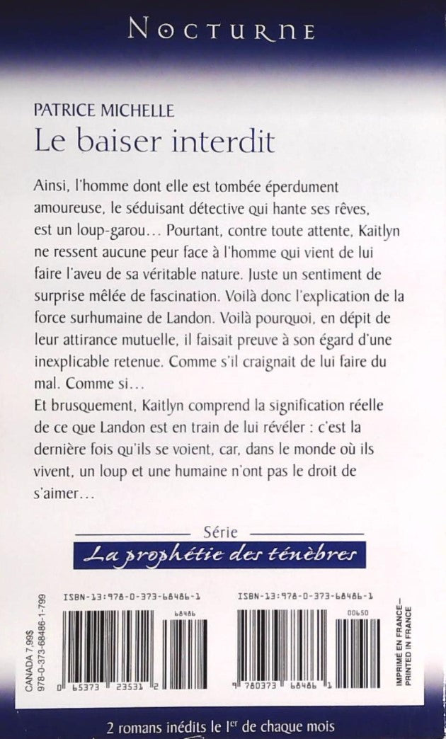 Nocturne # 16 : Le baiser interdit (Patrice Michelle)