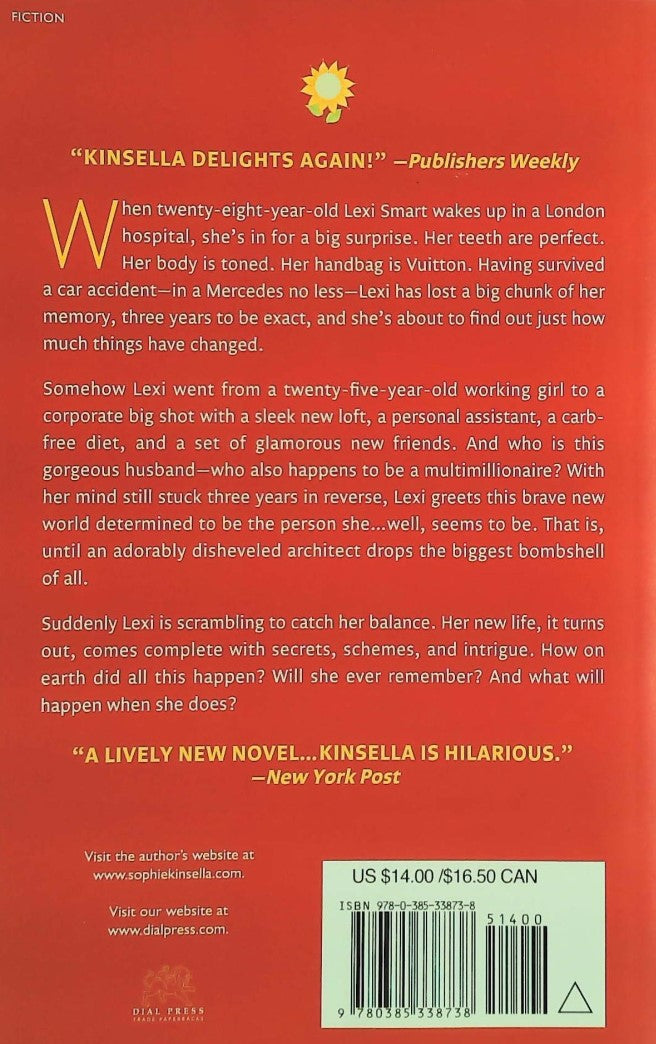 Livre Remember Me? - Sophie Kinsella (Livre d'occasion) - ISBN 0385338732