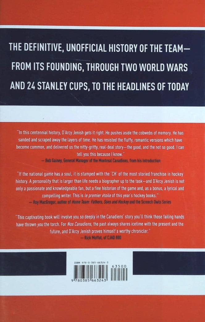 Livre The Montreal Canadiens : 100 Years of Glory - D'Arcy Jenish (Livre d'occasion)
