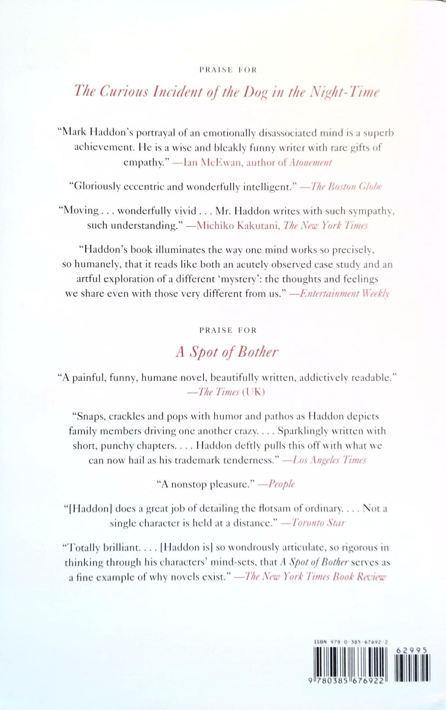 Livre The Red House - Mark Haddon (Livre d'occasion) - ISBN 0385676921
