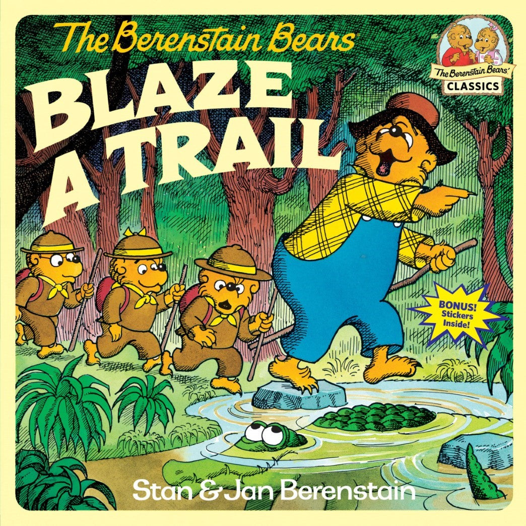 Livre Bears Blaze a Trail - Stan Berenstain (Livre d'occasion) - ISBN 0394891325