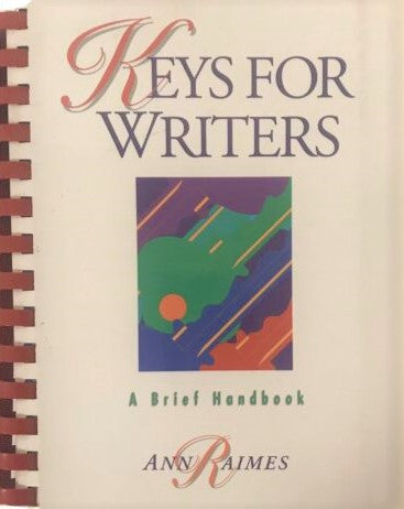 Livre Keys for Writers: A Brief Handbook - Ann Raimes (Livre d'occasion) - ISBN 0395701112