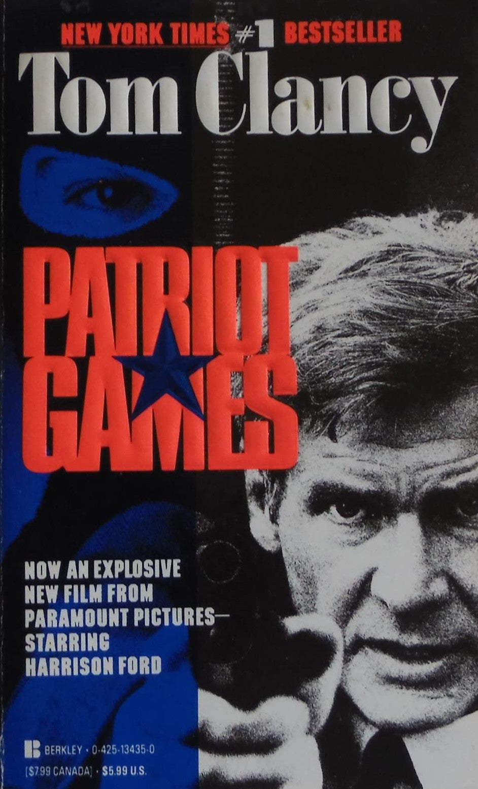Livre Patriot Games - Tom Clancy (Livre d'occasion) - ISBN 0425134350