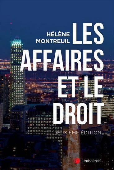 Livre Les affaires et le droit (2e édition) - Hélène Montreuil (Livre d'occasion)