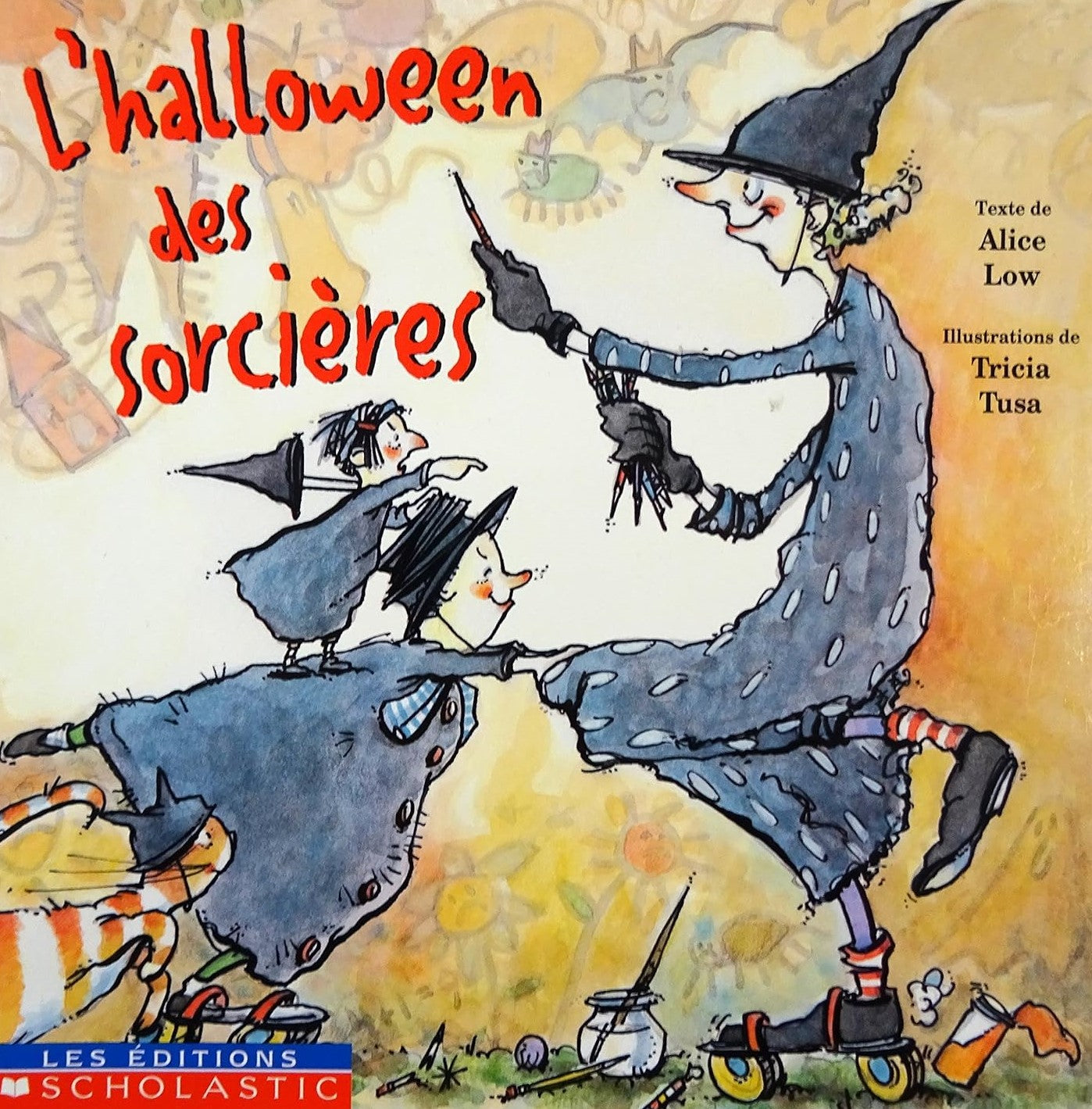 Livre L'halloween des sorcières - Alice Low (Livre d'occasion) - ISBN 0439004179