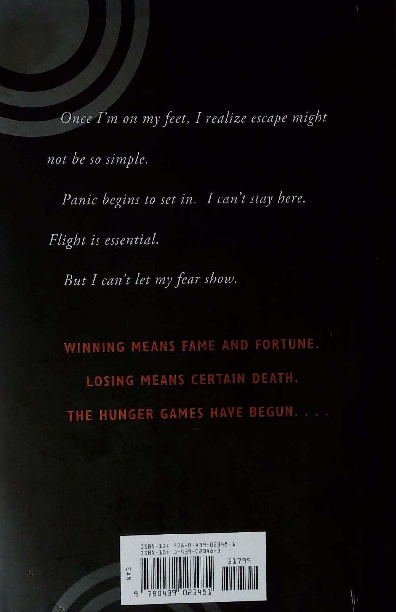 Livre The Hunger Games (EN) - Suzanne Collins (Livre d'occasion) - ISBN 0439023483