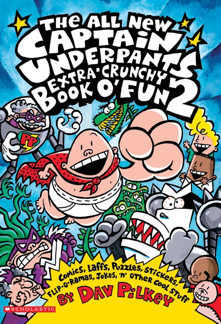 Livre The All New Extra-Crunchy Book O' Fun #2 - Dav Pilkey (Livre d'occasion) - ISBN 0439376084
