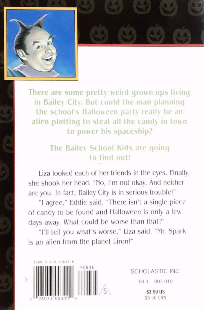 Livre Aliens Don't Carve Jack o' Lanterns - Debbie Dadey (Livre d'occasion) - ISBN 0439408318