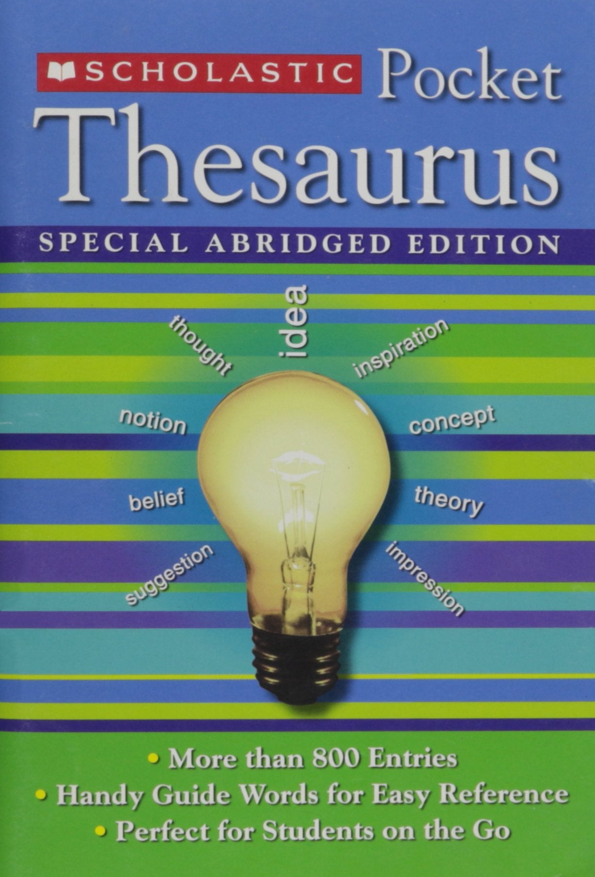 Livre Pocket Thesaurus - Special Abridged Edition (Livre d'occasion) - ISBN 0439908272