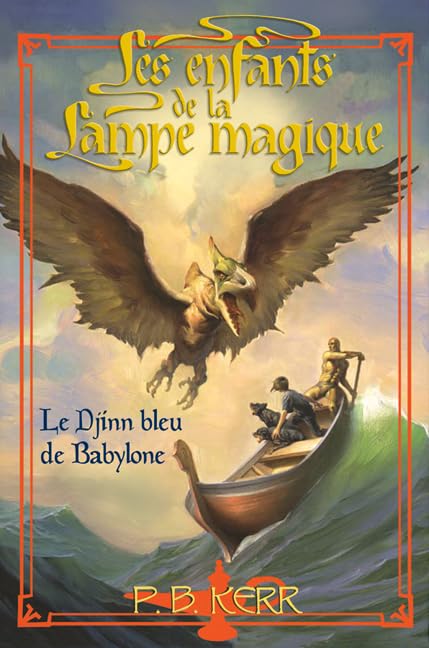 Livre Le Djinn bleu de Babylone - P.B. Kerr (Livre d'occasion)