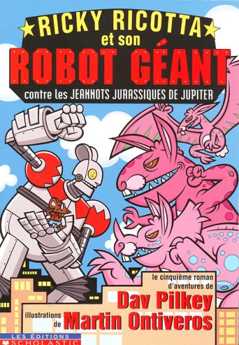 Livre Contre les Jeannots jurassiques de Jupiter - Dav Pilkey (Livre d'occasion)