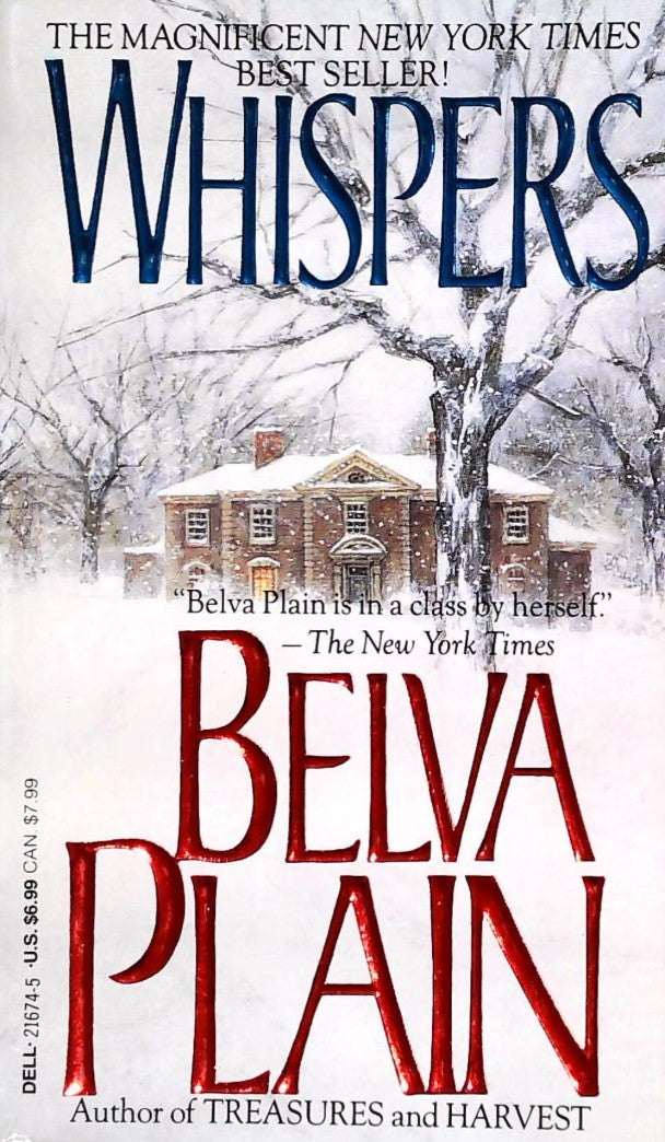 Livre Whispers - Belva Plain (Livre d'occasion) - ISBN 0440216745