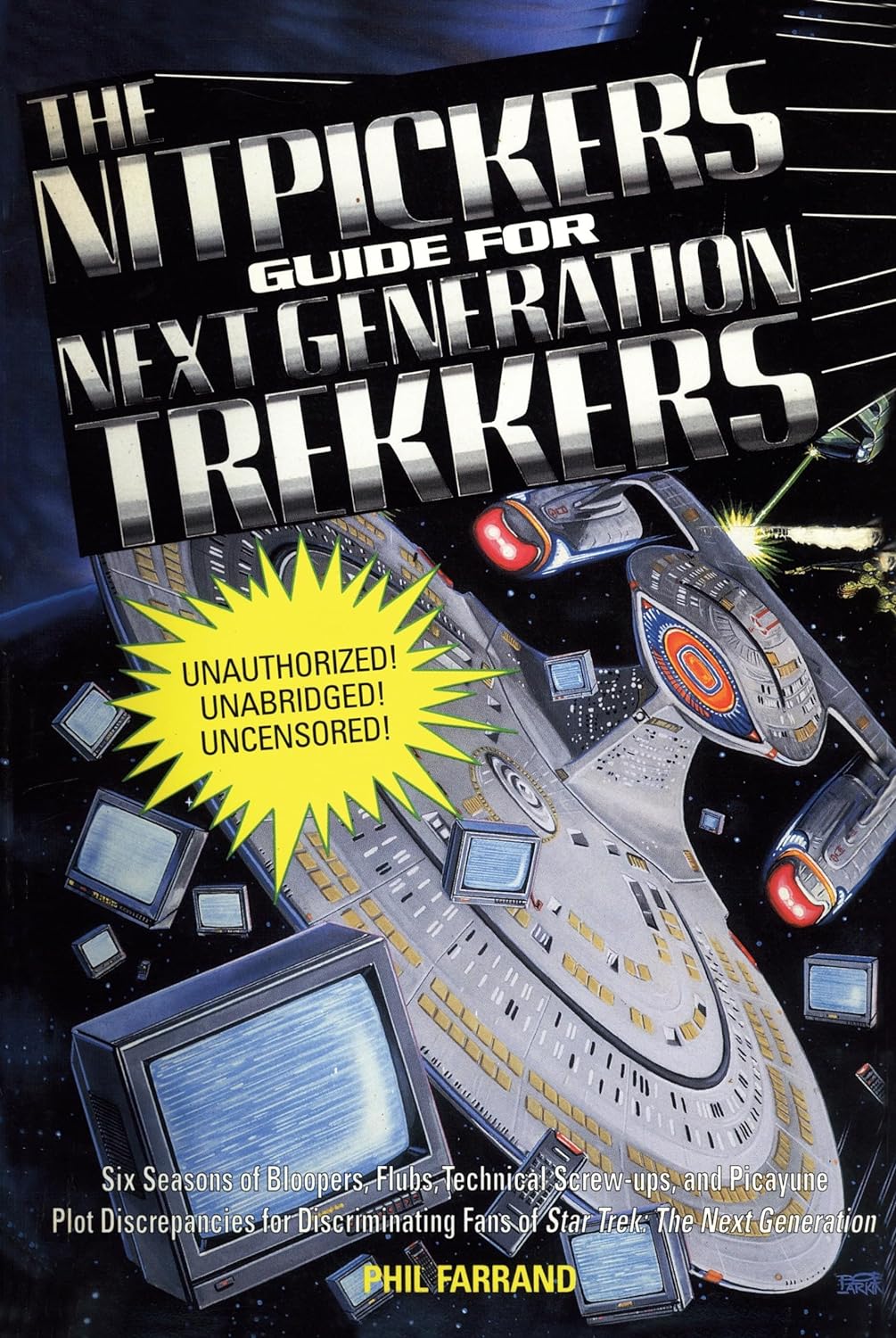Livre The Nitpicker's Guide for Next Generation Trekkers - Phil Farrand (Livre d'occasion) - ISBN...