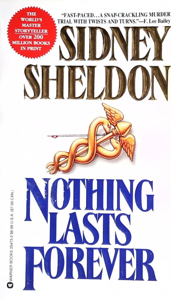 Livre Nothing Lasts Forever - Sidney Sheldon (Livre d'occasion) - ISBN 0446354732
