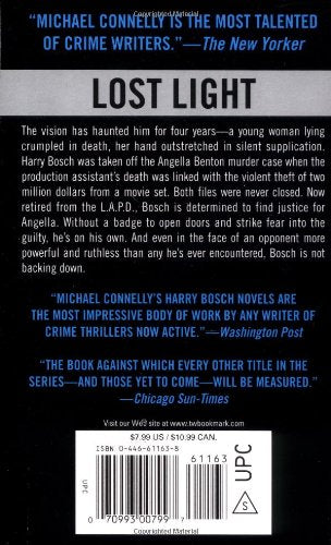 Livre Lost Light - Michael Connelly (Livre d'occasion) - ISBN 0446611638