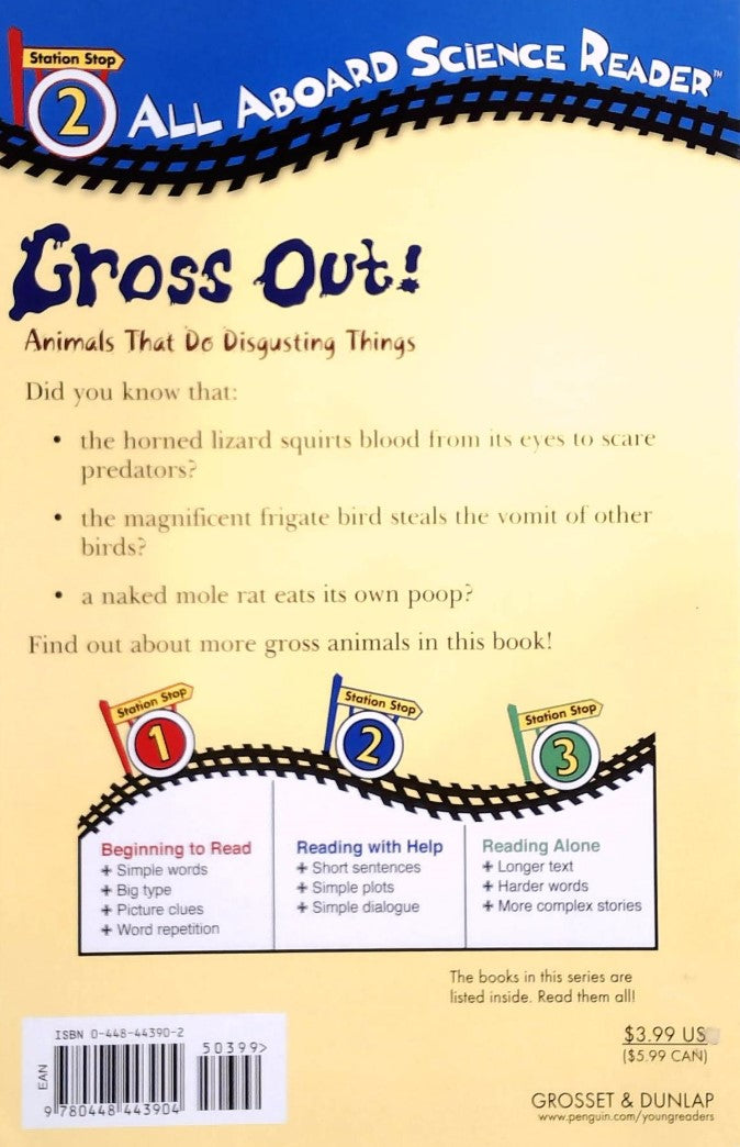 Livre Gross Out!: Animals That Do Disgusting Things (Level 4) - Clarke Ginjer L. (Livre d'occasio...