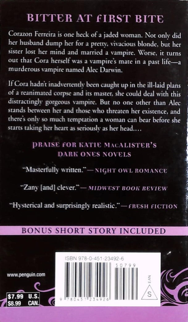 Livre Much Ado About Vampires - Katie Macalister (Livre d'occasion) - ISBN 0451234928