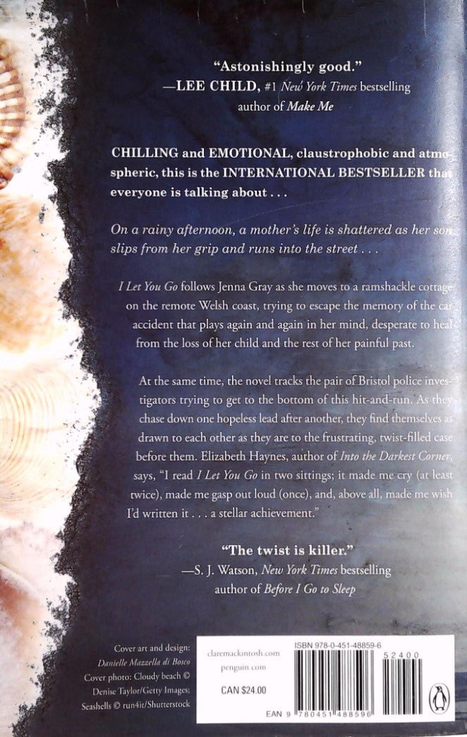 Livre I Let You Go - Clare Mackintosh (Livre d'occasion) - ISBN 0451488598