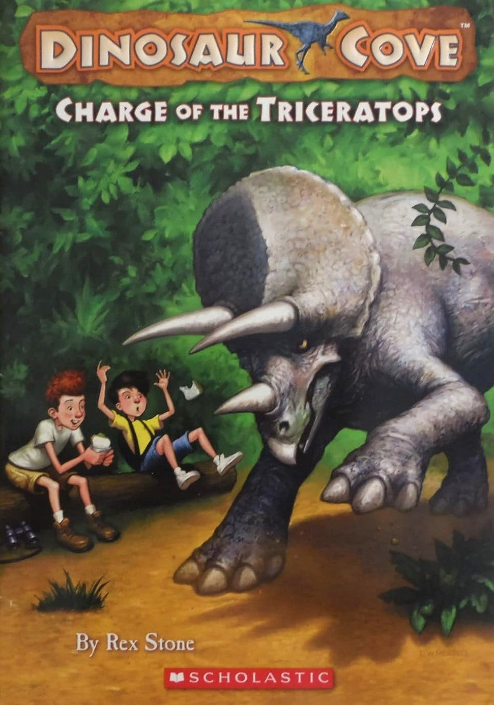 Livre Charge of the Triceratops - Rex Stone (Livre d'occasion) - ISBN 0545053781