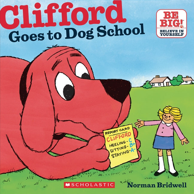 Livre Clifford Goes to Dog School - Norman Bridwell (Livre d'occasion)