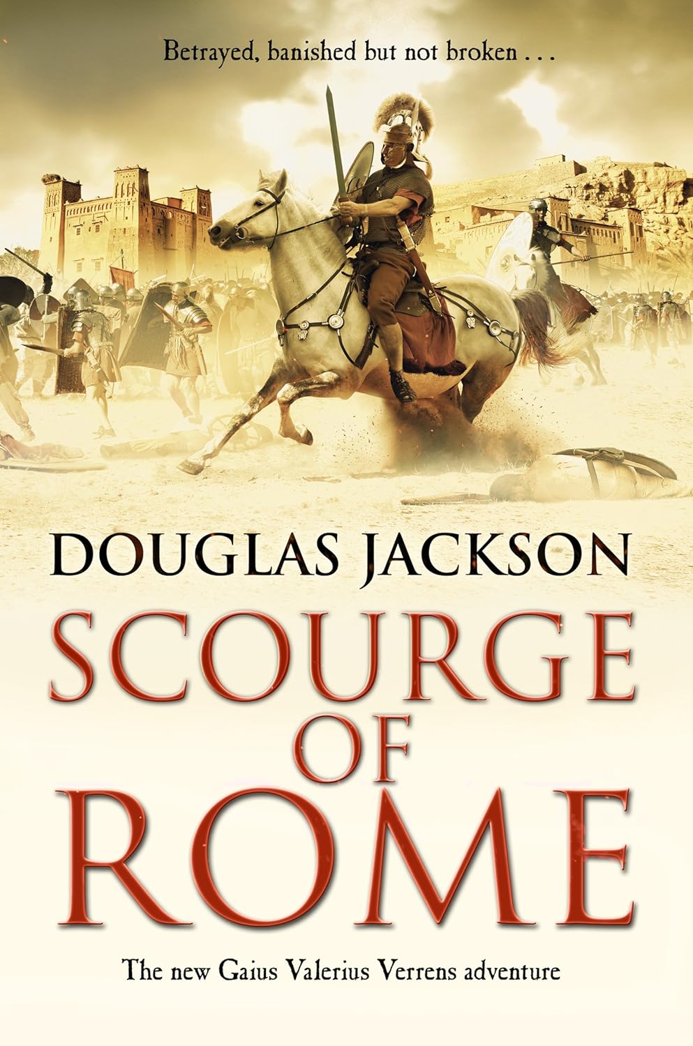 Livre Scourge of Rome - Douglas Jackson (Livre d'occasion) - ISBN 0552167959