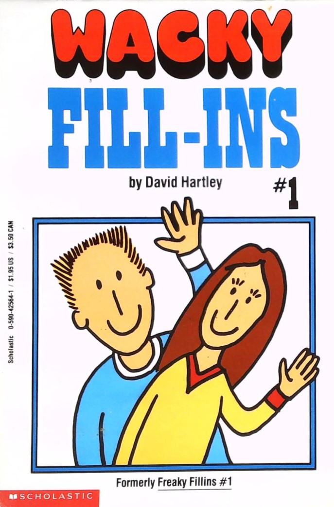 Livre Wacky Fill-Ins - David Hartley (Livre d'occasion) - ISBN 0590425641
