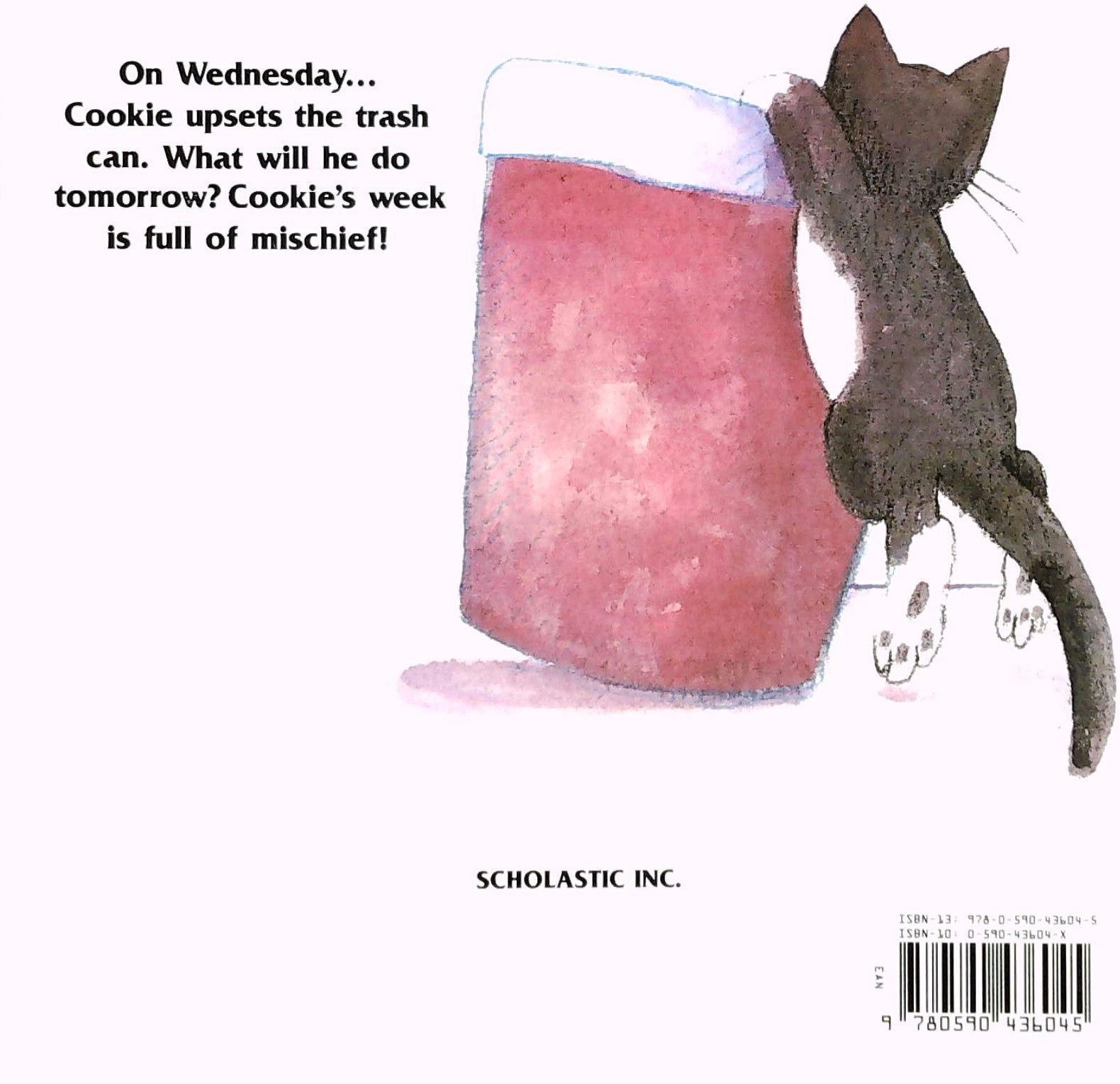 Livre Cookie's Week - Cindy Ward (Livre d'occasion) - ISBN 059043604X