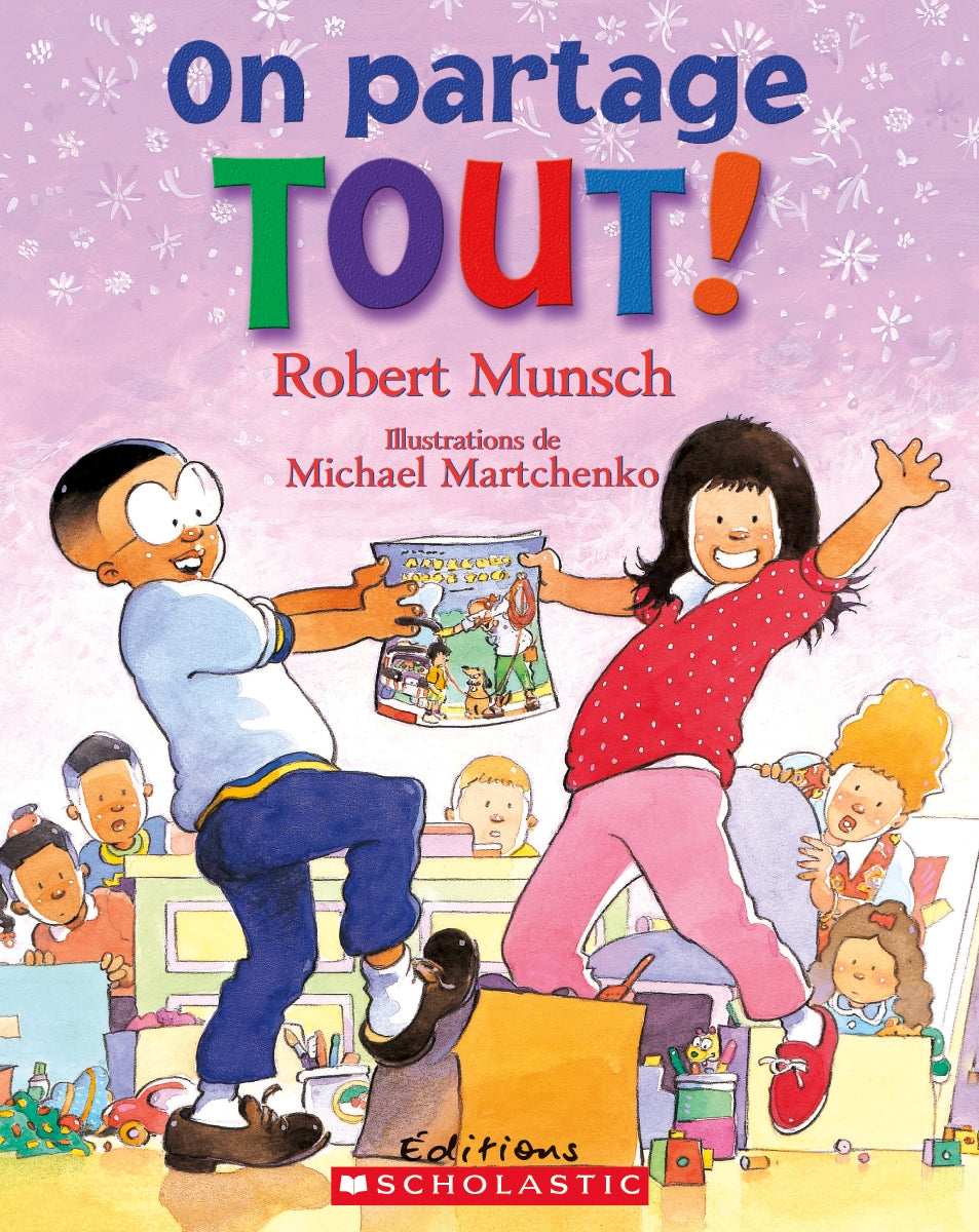 Livre On partage tout! - Robert Munsch (Livre d'occasion)