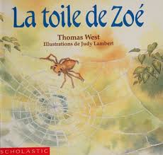 Livre La toile de Zoé - Thomas West (Livre d'occasion)