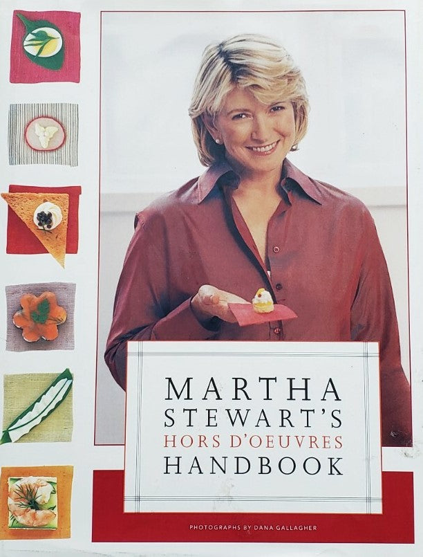 Livre Martha Stewart's Hors d'Oeuvres Handbook - Martha Stewart (Livre d'occasion) - ISBN 0609603108