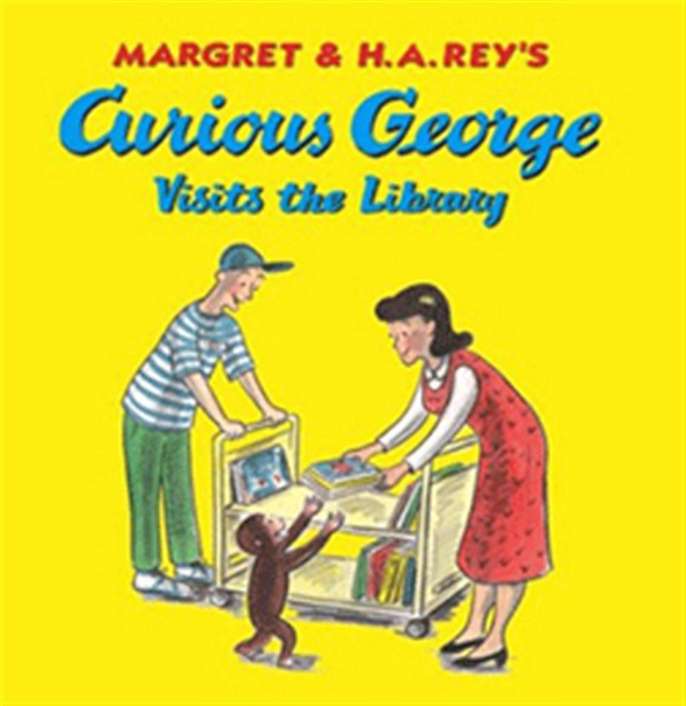 Livre Curious George Visits the Library - Margaret Rey (Livre d'occasion) - ISBN 0618065687