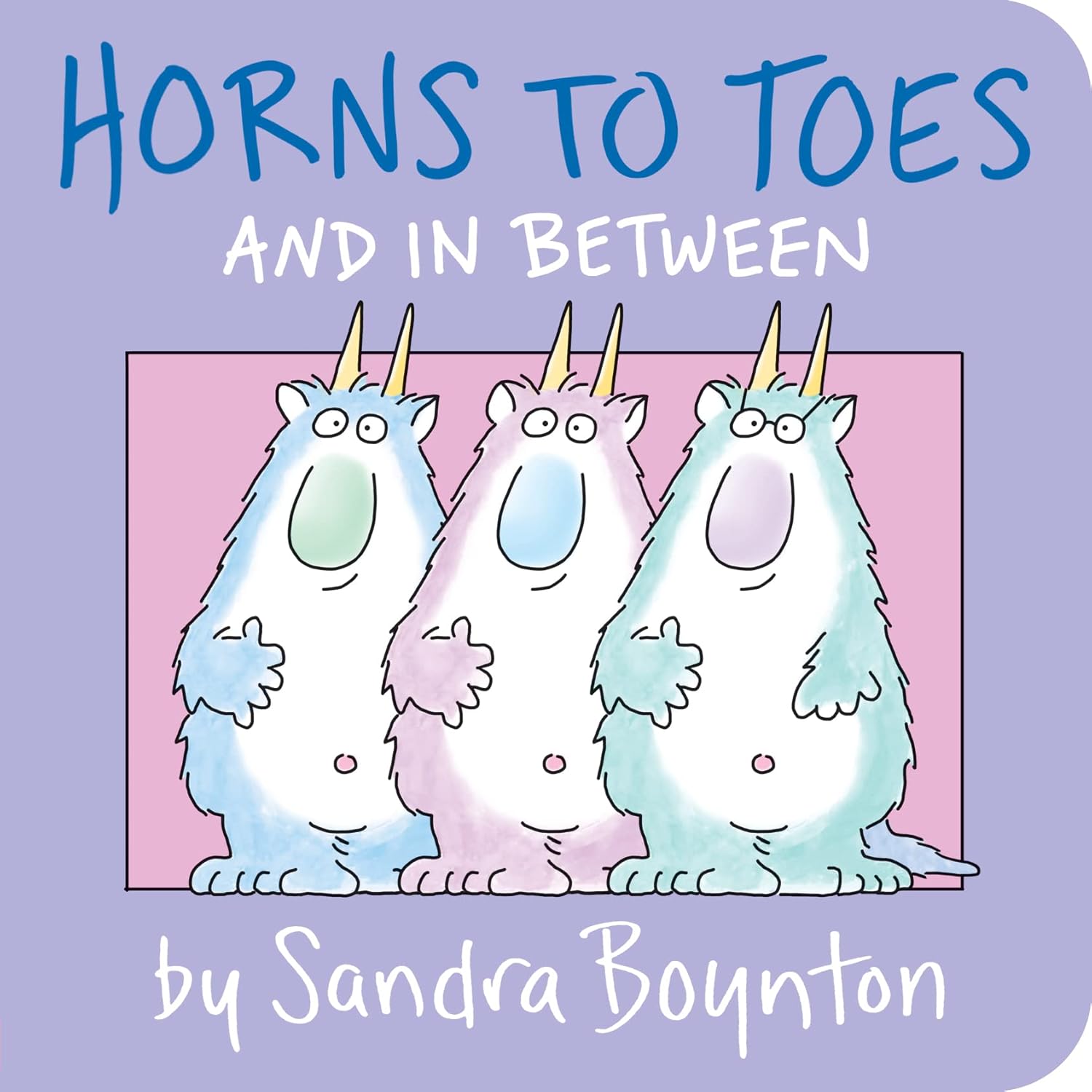 Livre Horns To Toes and in Between - Sandra Bounton (Livre d'occasion) - ISBN 0671493191