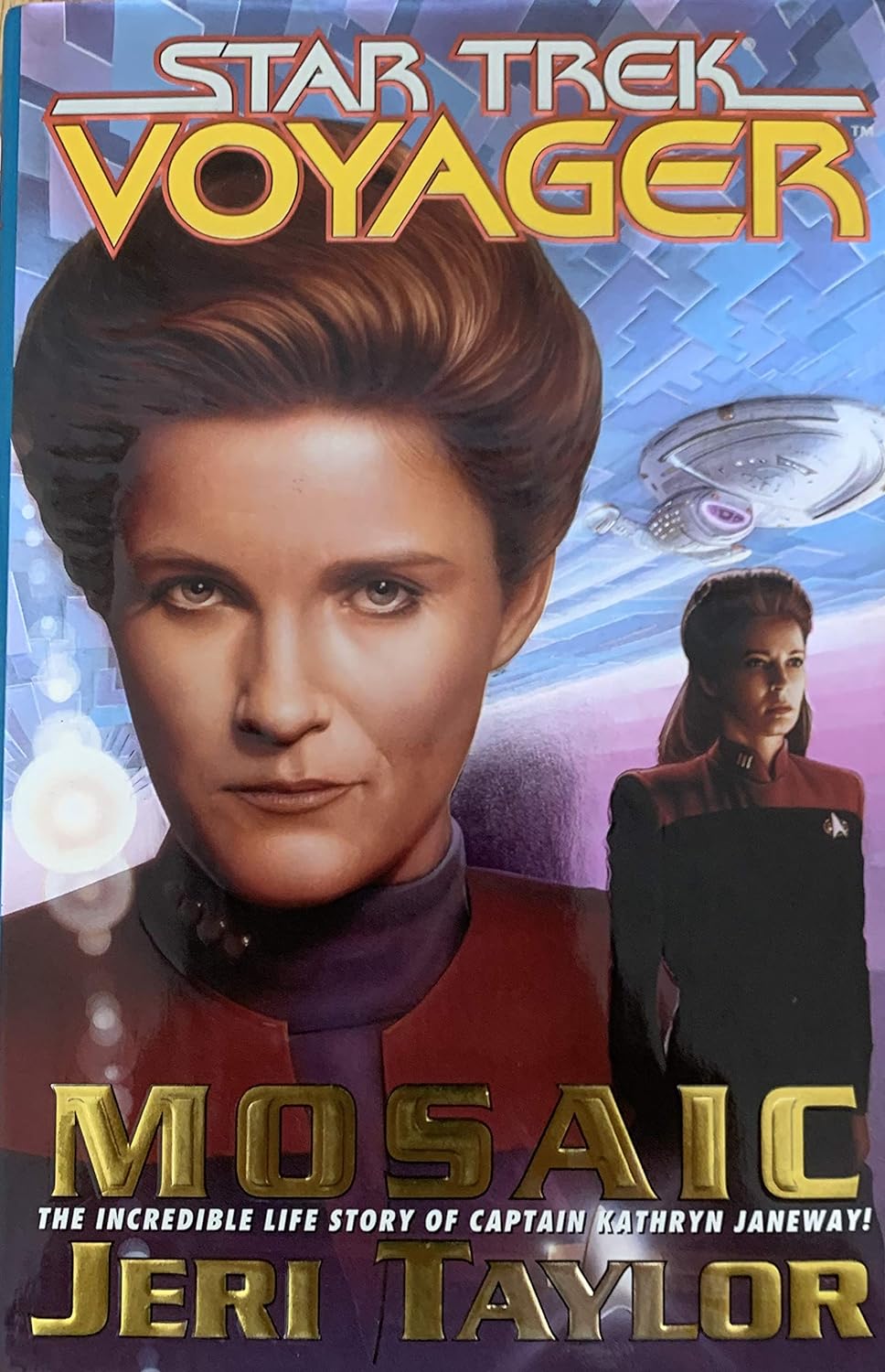 Livre ISBN 0671563114 Star Trek Voyager : Mosaic (Jeri Taylor)