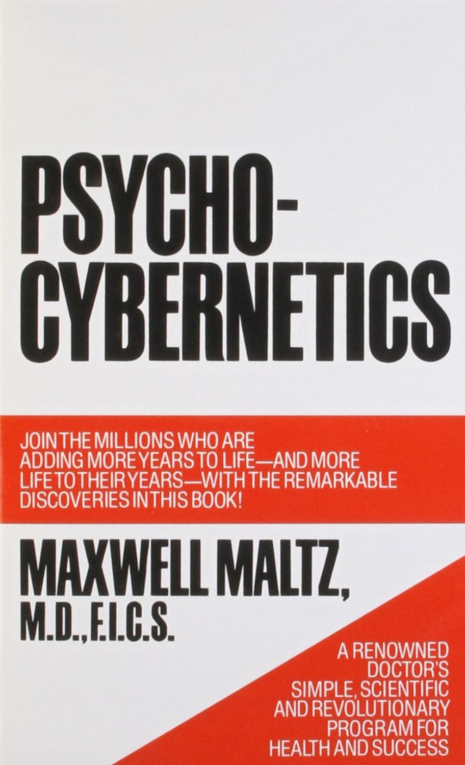 Livre Psycho-Cybernetics - Maxwell Maltz (Livre d'occasion) - ISBN 0671700758