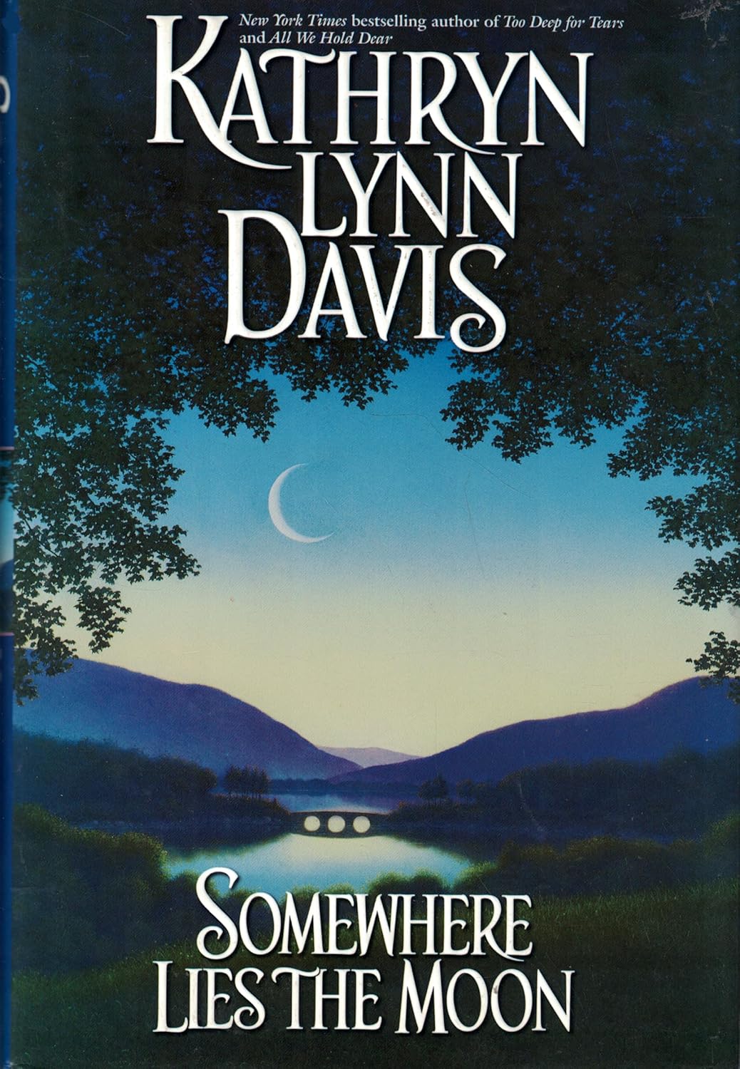 Livre Somewhere Lies The Moon - Kathryn Lynn Davis (Livre d'occasion) - ISBN 0671736051