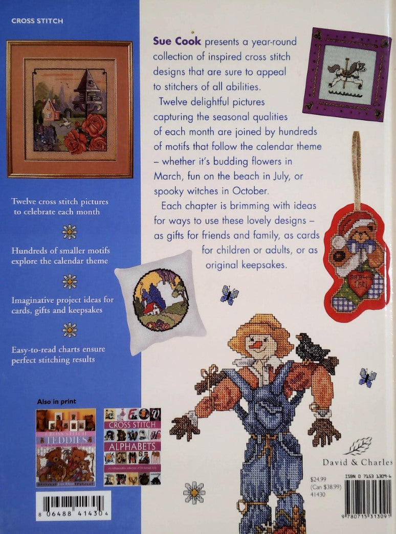 Livre Sue Cook's Bumper Cross Stitch Collection: 12 Pictures and Hundreds of Motifs to Celebrate ...