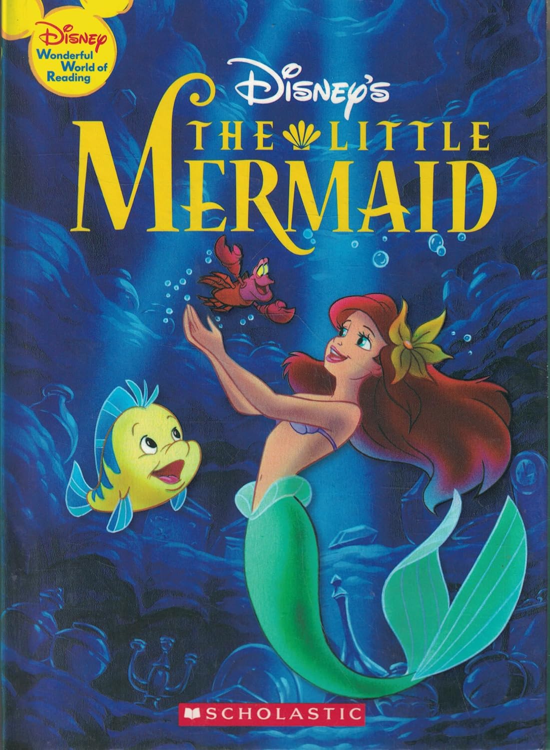 Livre Disney's Wonderful World of Reading : The Little Mermaid (Walt Disney) (Livre d'occasion)...