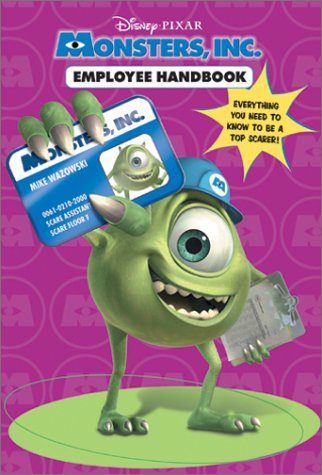 Livre Monster Inc. Employee Handbook : We Scare Because We Care - Disney-Pixar (Livre d'occasion)...