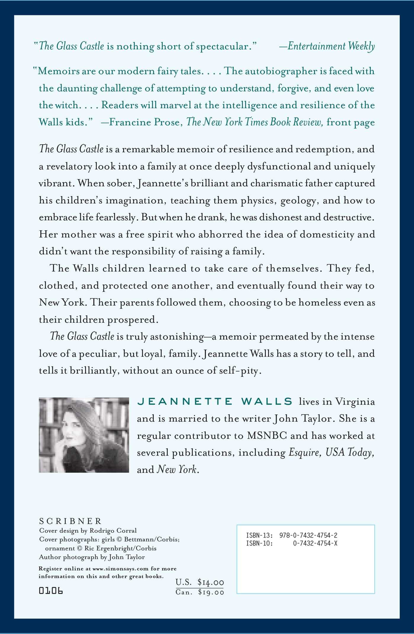 Livre The Glass Castle (Jeannette Walls) (Livre d'occasion) - ISBN 074324754X