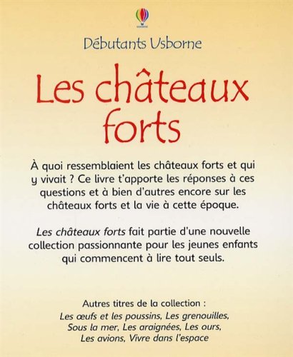 Débutants Usborne : Les châteaux forts (Stephanie Turnbull)