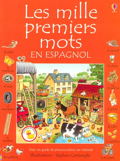 Livre Les mille premiers mots en espagnol avec un guide de prononciation sur internet (Heather...