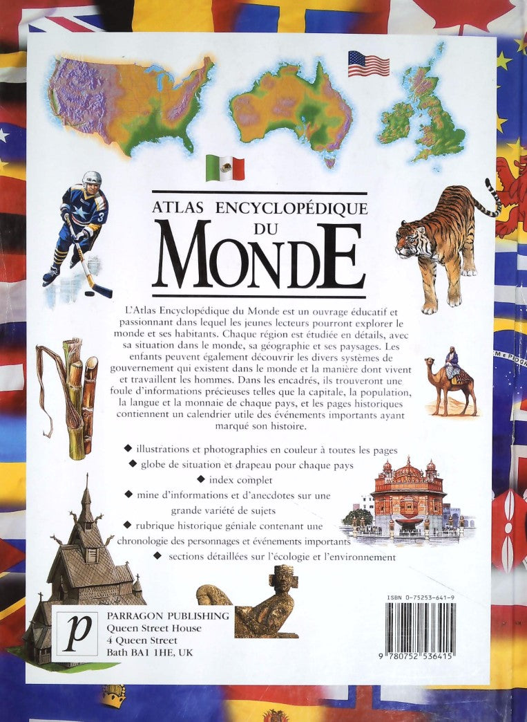 Livre Atlas encyclopédique du Monde - Collectif (Livre d'occasion) - ISBN 0752536419