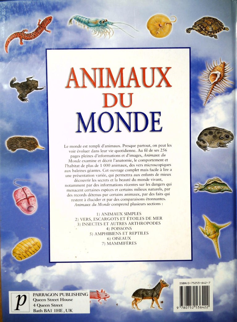 Livre Animaux du monde - Collectif (Livre d'occasion) - ISBN 0752536427