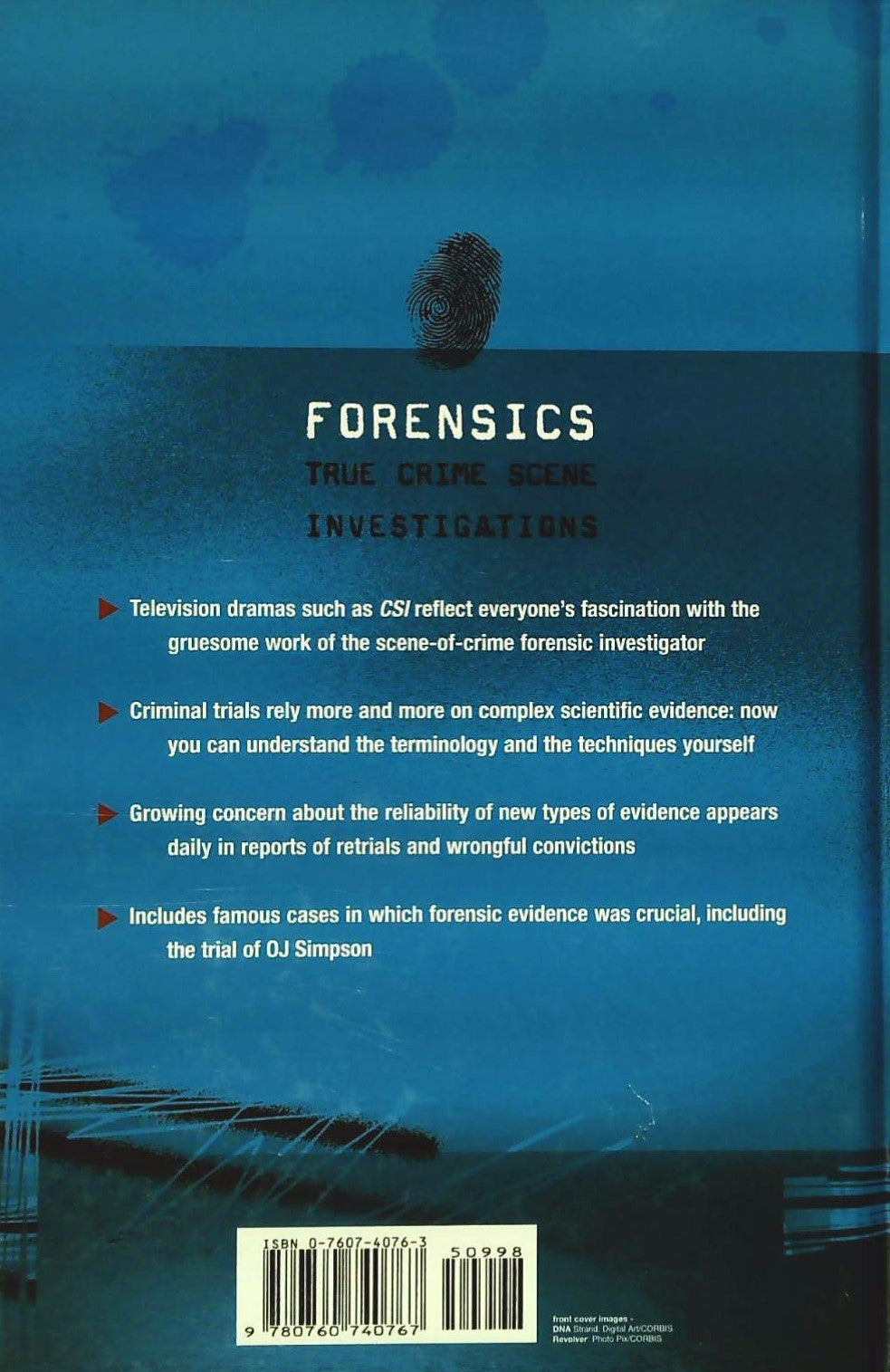 Livre Forensics: True Crime Scene Investigations - Zakaria Erzinclioglu (Livre d'occasion) - ISBN...