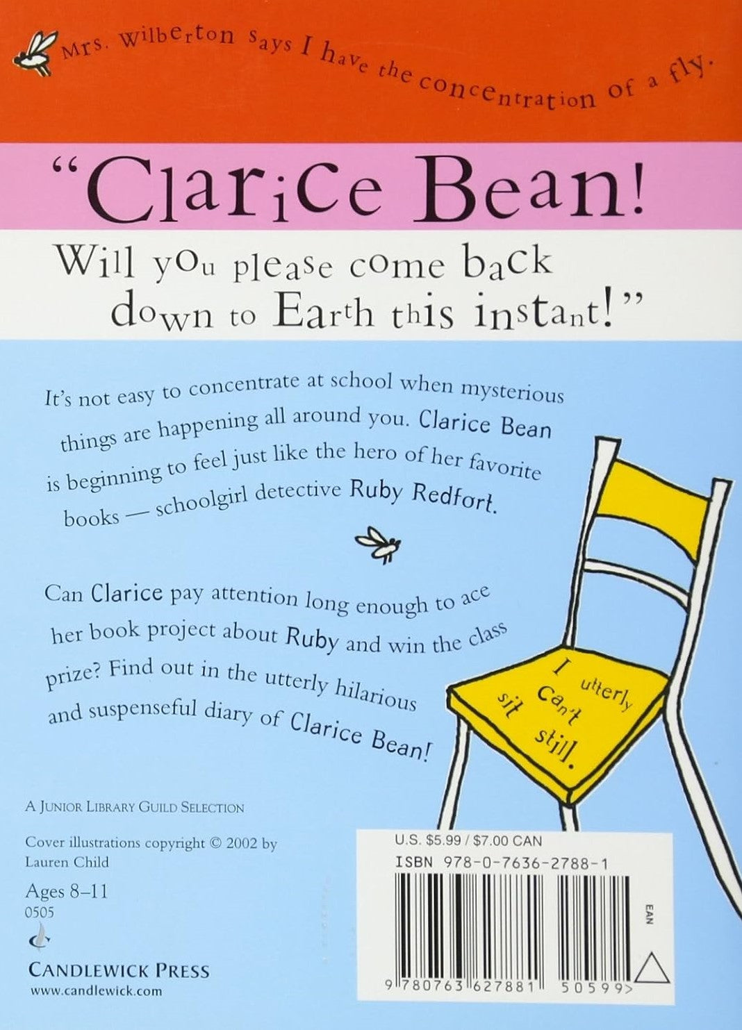 Livre Utterly Me, Clarice Bean - Lauren Child (Livre neuf)