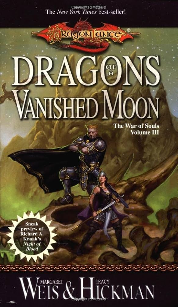 Livre Dragons of a Vanished Moon : The War Souls Vol. III - Margaret Weis (Livre d'occasion) - IS...