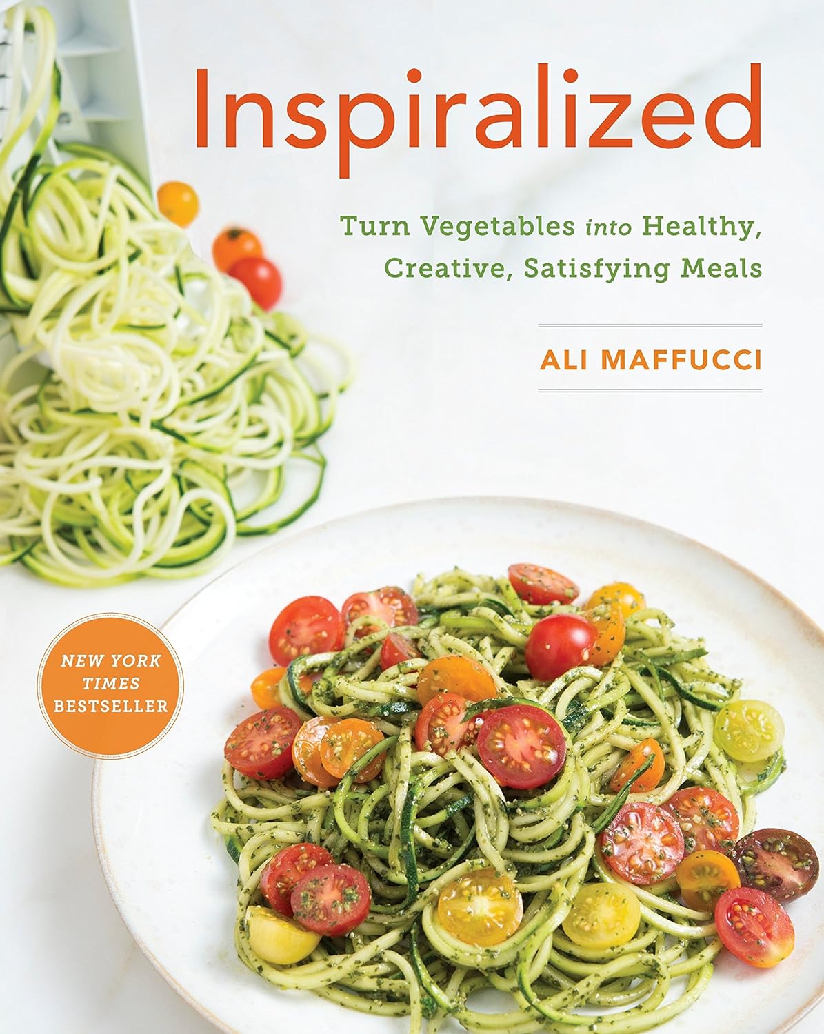Livre Inspiralized: Turn Vegetables into Healthy, Creative, Satisfying Meals: A Cookbook - Ali Ma...