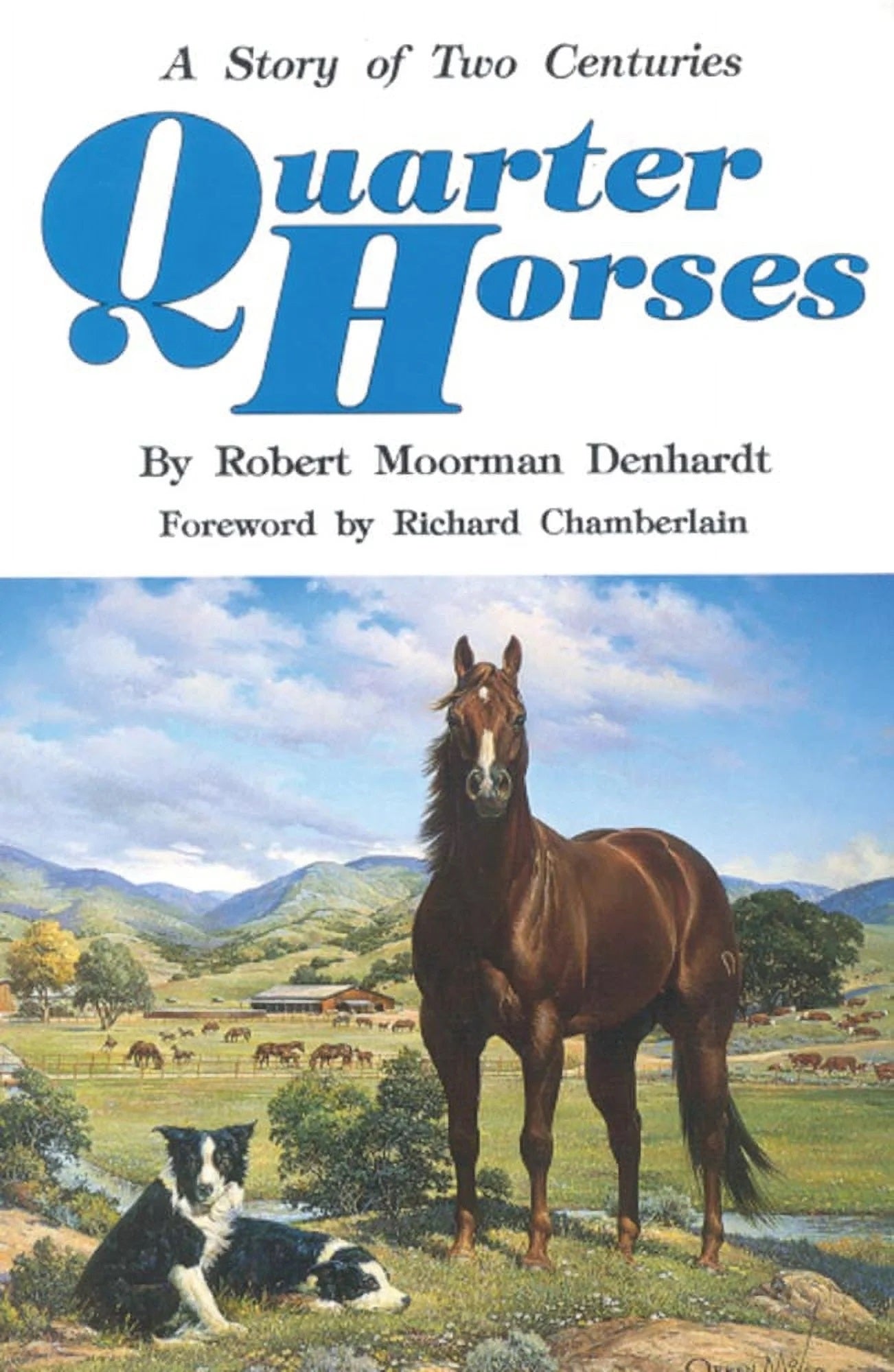 Livre Quarter Horses : A Story of Two Centuries - Robert Moorman Denhardt (Livre d'occasion) - IS...