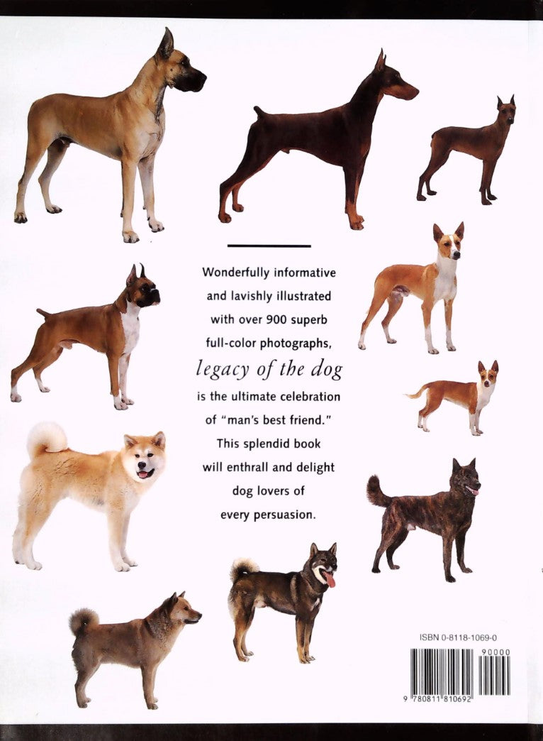 Livre Legacy of the Dog: The Ultimate Illustrated Guide to Over 200 Breeds - Tetsu Yamazaki (Livr...