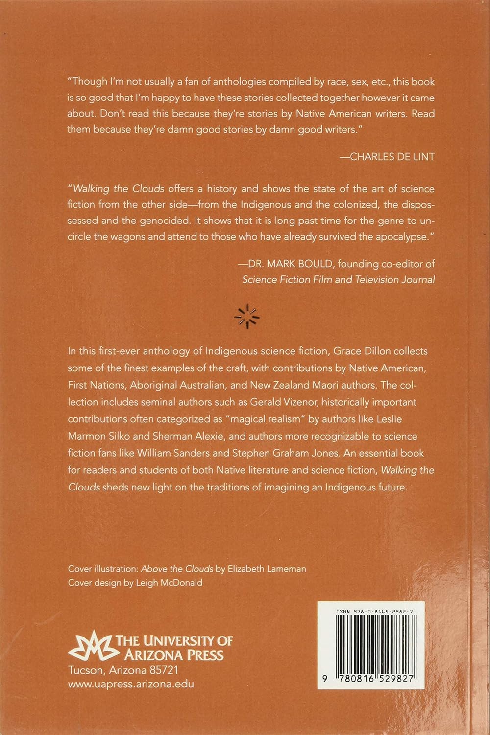 Livre Walking the Clouds: An Anthology of Indigenous Science Fiction - Grace L. Dillon (Livre d'o...